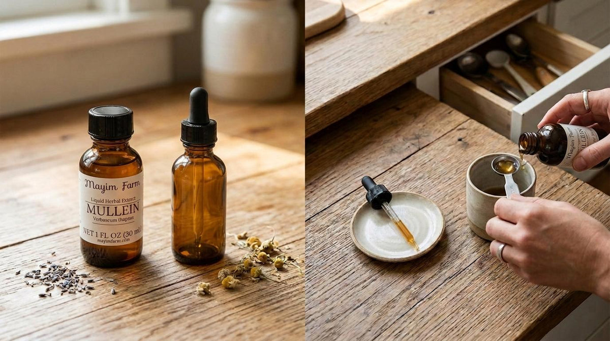 Why Our Tincture Bottles Have a Cap, Not a Dropper