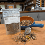 Traditional dandelion root herbal tea small-batch Mayim Farm Opp Alabama