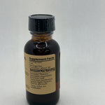 Calm Mind Blend supplement facts panel on the Mayim Farm bottle label