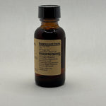 Calm Mind Blend supplement facts panel on the Mayim Farm bottle label