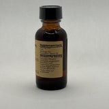 Calm Mind Blend supplement facts panel on the Mayim Farm bottle label