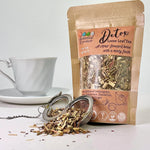 Dandelion root tea blend from Mayim Farm Alabama