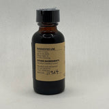 Easy Mind Blend suggested use and other ingredients on the Mayim Farm bottle label