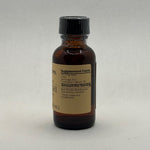 Red Reishi Mushroom Extract supplement facts panel on the Mayim Farm bottle label