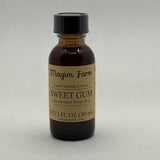 Sweet Gum Ball Extract, 1 fl oz amber glass bottle, liquid herbal extract made at Mayim Farm in Opp, Alabama