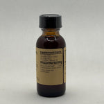 Sweet Gum Ball Extract supplement facts panel on the Mayim Farm bottle label