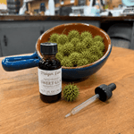 Wild harvested sweet gum ball extract shikimic acid tincture from Mayim Farm Alabama
