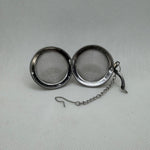 Tea ball strainer for loose leaf tea, sold at Mayim Farm in Opp, Alabama