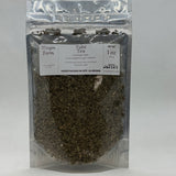 Mayim Farm Tulsi Tea, 1 oz bag of loose tulsi hand packed in Opp, Alabama