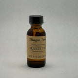 Turkey Tail Extract, 1 fl oz amber glass bottle, fruiting body extract made at Mayim Farm in Opp, Alabama