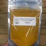 Powdered turmeric root from Mayim Farm Alabama