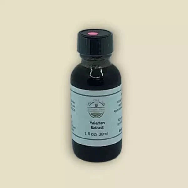 Valerian root extract tincture from Mayim Farm Alabama