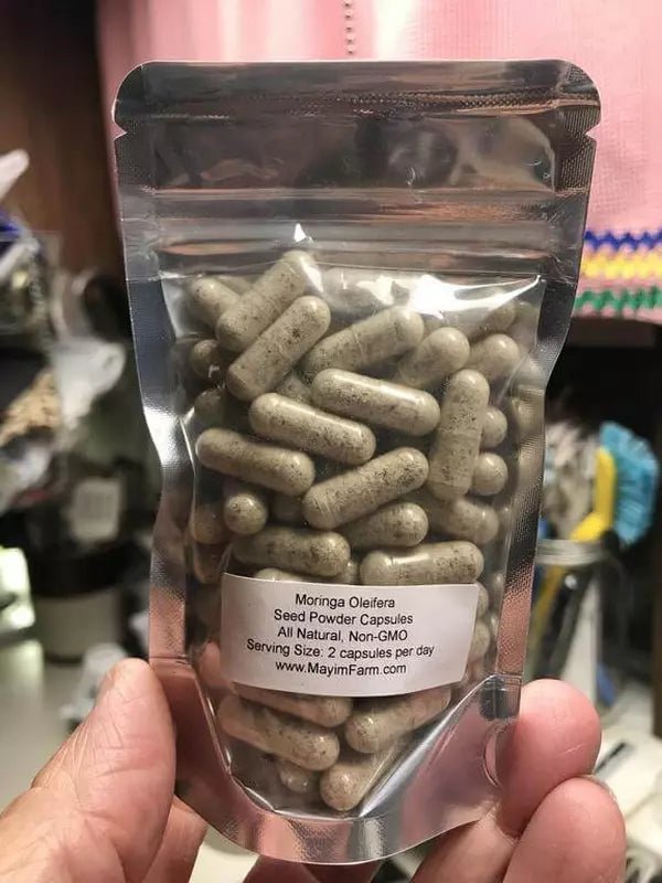 Moringa Seed Powder Capsules