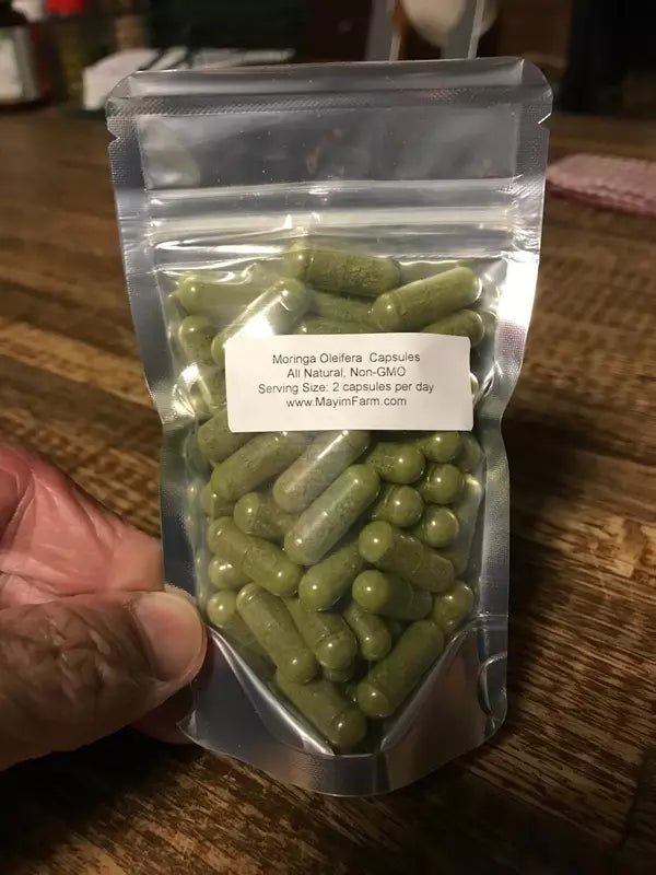 Moringa Leaf Powder Capsules