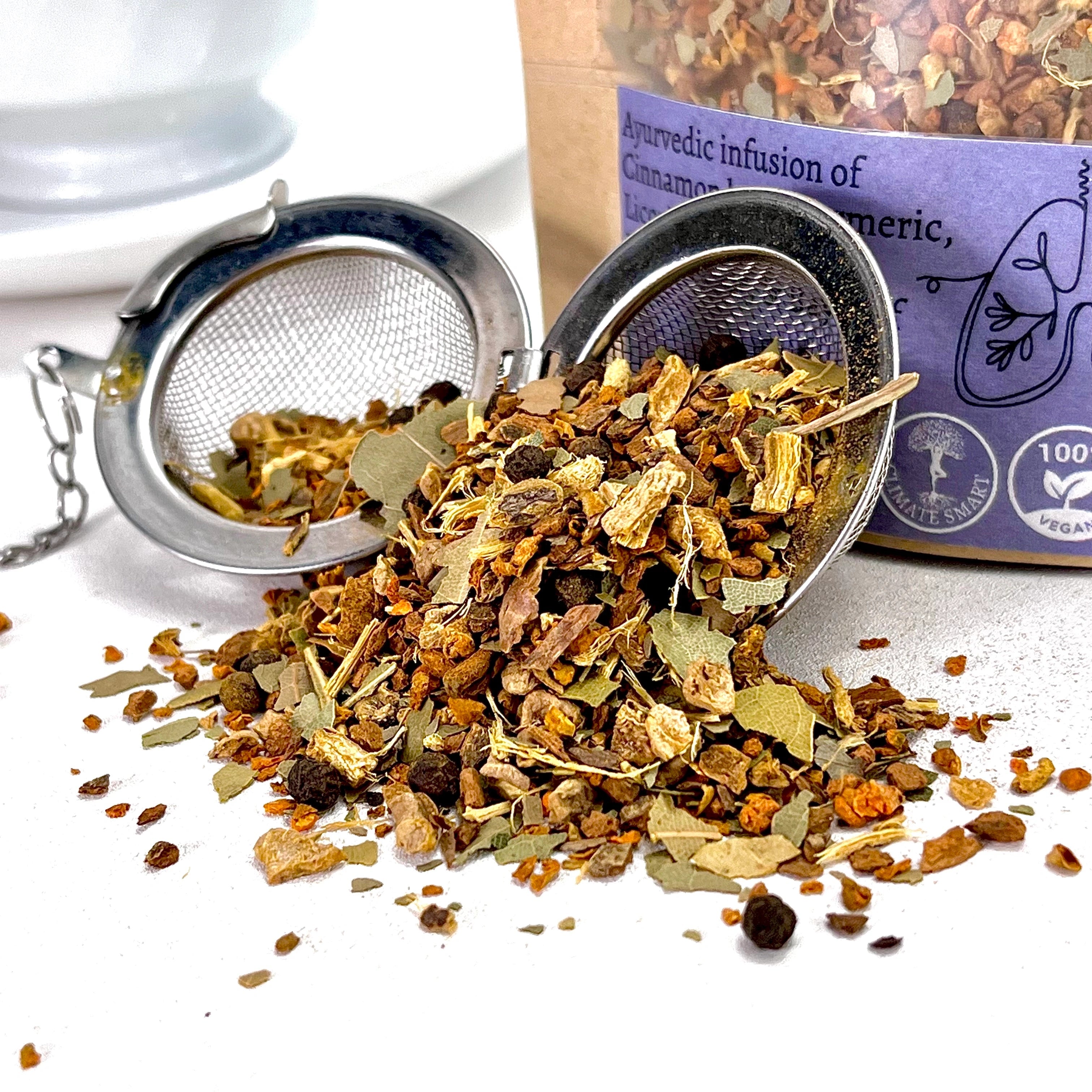 Mayim Farm natural decongestant tea blend with moringa