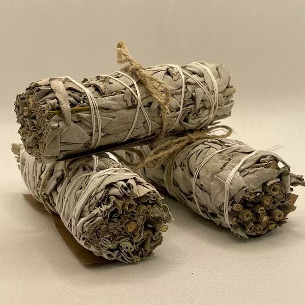 White sage smudge sticks ethically harvested at Mayim Farm