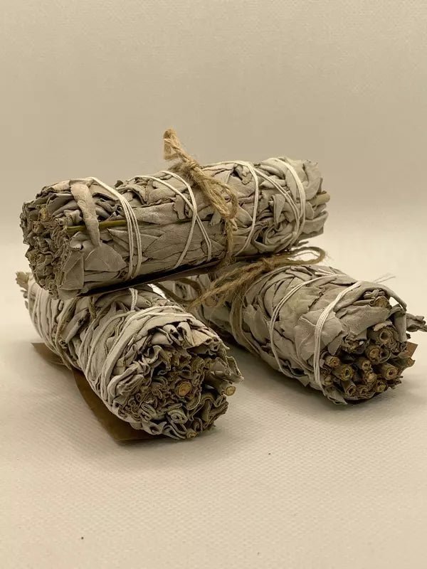 White sage smudge sticks ethically harvested at Mayim Farm